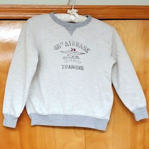 Polo Ralph Lauren fleece graphic design heatherd gray sweatshirt 7